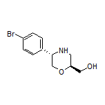 [(2S,5S)-5-(4-Bromophenyl)morpholin-2-yl]methanol