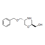 [(2S,5S)-5-[(Benzyloxy)methyl]morpholin-2-yl]methanol