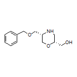 [(2R,5S)-5-[(Benzyloxy)methyl]morpholin-2-yl]methanol