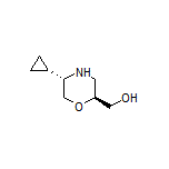 [(2S,5S)-5-Cyclopropylmorpholin-2-yl]methanol