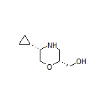 [(2R,5S)-5-Cyclopropylmorpholin-2-yl]methanol