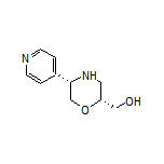 [(2R,5S)-5-(4-pyridyl)morpholin-2-yl]methanol