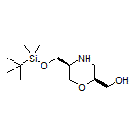 [(2S,5S)-5-[[(tert-Butyldimethylsilyl)oxy]methyl]morpholin-2-yl]methanol