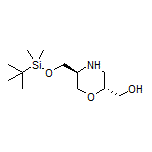 [(2R,5S)-5-[[(tert-Butyldimethylsilyl)oxy]methyl]morpholin-2-yl]methanol