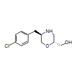 [(2R,5R)-5-(4-Chlorobenzyl)morpholin-2-yl]methanol