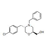 [(2S,5S)-4-Benzyl-5-(4-chlorobenzyl)morpholin-2-yl]methanol