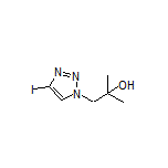 1-(4-Iodo-1H-1,2,3-triazol-1-yl)-2-methyl-2-propanol