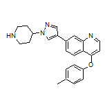 7-[1-(4-Piperidyl)-4-pyrazolyl]-4-(p-tolyloxy)quinoline