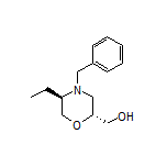 [(2R,5R)-4-Benzyl-5-ethylmorpholin-2-yl]methanol