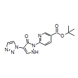 tert-Butyl 6-[5-Oxo-4-(1H-1,2,3-triazol-1-yl)-2,5-dihydro-1-pyrazolyl]nicotinate