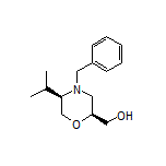 [(2S,5R)-4-Benzyl-5-isopropylmorpholin-2-yl]methanol