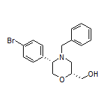 [(2R,5S)-4-Benzyl-5-(4-bromophenyl)morpholin-2-yl]methanol