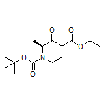 Ethyl (2S)-1-Boc-2-methyl-3-oxopiperidine-4-carboxylate