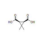 cis-3,3-Dimethylcyclopropane-1,2-dicarboxylic Acid