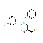 [(2S,5S)-4-Benzyl-5-(m-tolyl)morpholin-2-yl]methanol