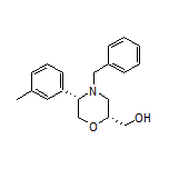 [(2R,5S)-4-Benzyl-5-(m-tolyl)morpholin-2-yl]methanol