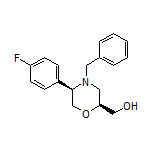 [(2S,5R)-4-Benzyl-5-(4-fluorophenyl)morpholin-2-yl]methanol