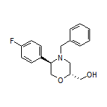 [(2R,5R)-4-Benzyl-5-(4-fluorophenyl)morpholin-2-yl]methanol