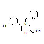 [(2S,5S)-4-Benzyl-5-(3-chlorophenyl)morpholin-2-yl]methanol