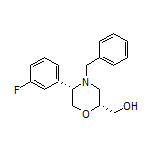 [(2R,5S)-4-Benzyl-5-(3-fluorophenyl)morpholin-2-yl]methanol