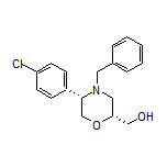 [(2R,5S)-4-Benzyl-5-(4-chlorophenyl)morpholin-2-yl]methanol