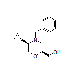 [(2S,5R)-4-Benzyl-5-cyclopropylmorpholin-2-yl]methanol