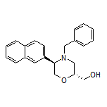 [(2R,5R)-4-Benzyl-5-(2-naphthyl)morpholin-2-yl]methanol