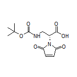 (R)-3-(Boc-amino)-2-(2,5-dioxo-2,5-dihydro-1-pyrrolyl)propanoic Acid