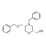 [(2R,5S)-4-Benzyl-5-[(benzyloxy)methyl]morpholin-2-yl]methanol