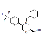 [(2S,5R)-4-Benzyl-5-[4-(trifluoromethyl)phenyl]morpholin-2-yl]methanol