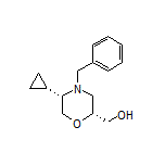 [(2R,5S)-4-Benzyl-5-cyclopropylmorpholin-2-yl]methanol