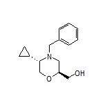 [(2S,5S)-4-Benzyl-5-cyclopropylmorpholin-2-yl]methanol