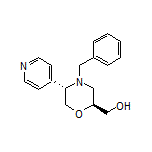 [(2S,5S)-4-Benzyl-5-(4-pyridyl)morpholin-2-yl]methanol