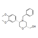 [(2R,5S)-4-Benzyl-5-(3,4-dimethoxyphenyl)morpholin-2-yl]methanol