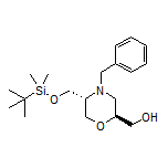 [(2S,5R)-4-Benzyl-5-[[(tert-butyldimethylsilyl)oxy]methyl]morpholin-2-yl]methanol