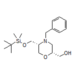 [(2R,5R)-4-Benzyl-5-[[(tert-butyldimethylsilyl)oxy]methyl]morpholin-2-yl]methanol