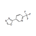 2-[6-(Trifluoromethyl)pyridin-3-yl]-1,3,4-oxadiazole