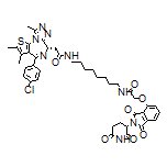 2-[(S)-4-(4-Chlorophenyl)-2,3,9-trimethyl-6H-thieno[3,2-f][1,2,4]triazolo[4,3-a][1,4]diazepin-6-yl]-N-[8-[2-[[2-(2,6-dioxo-3-piperidyl)-1,3-dioxo-4-isoindolinyl]oxy]acetamido]octyl]acetamide