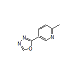 2-(6-Methyl-3-pyridyl)-1,3,4-oxadiazole