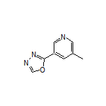 2-(5-Methyl-3-pyridyl)-1,3,4-oxadiazole