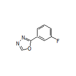 2-(3-Fluorophenyl)-1,3,4-oxadiazole