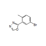 2-(5-Bromo-2-methylphenyl)-1,3,4-oxadiazole