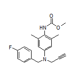 Methyl [4-[(4-Fluorobenzyl)(2-propyn-1-yl)amino]-2,6-dimethylphenyl]carbamate