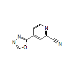 4-(1,3,4-Oxadiazol-2-yl)pyridine-2-carbonitrile