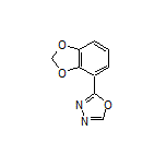 2-(Benzo[d][1,3]dioxol-4-yl)-1,3,4-oxadiazole