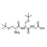 2-[(R)-2-[(R)-2-Amino-3-(tert-butoxy)propanamido]-3-(tert-butoxy)propanamido]acetic Acid