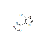 2-(5-Bromothiazol-4-yl)-1,3,4-oxadiazole