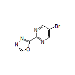 2-(5-bromopyrimidin-2-yl)-1,3,4-oxadiazole