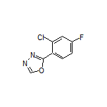 2-(2-Chloro-4-fluorophenyl)-1,3,4-oxadiazole