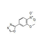 2-(3-Methoxy-4-nitrophenyl)-1,3,4-oxadiazole